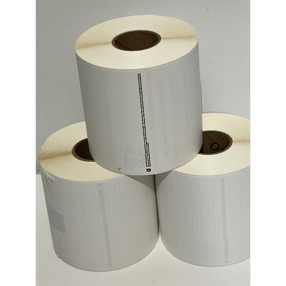 Thermal Shipping Labels 4x6 White Self Adhesive 3 Rolls Perforated